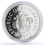 Seychelles 100 rupees Conservation Wildlife Tropic Birds Fauna silver coin 1978