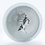 Tuvalu $1 150th Anniversary of Anton Chekhov 1oz Silver Coloured 2010