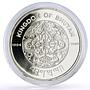 Bhutan 300 ngultrum Portuguese Explorer Joao Cabral proof silver coin 1993