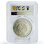 Tonga 5 paanga Constitution Centennial King Tupou IV PR66 PCGS silver coin 1975