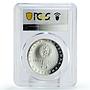 Bulgaria 5 leva Liberation from Fascism Two Soldiers PR68 PCGS silver coin 1974