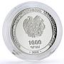 Armenia 1000 dram Marshal Hamazasp Babajanyan Centennial proof silver coin 2006