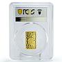 Australia 25 $ Mythological Chinese Character Wealth PR69 PCGS gold coin 2008