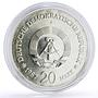 Germany DDR 20 mark 750 Years of Berlin City Seal Stadtsiegel silver coin 1987