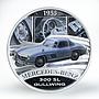 Tuvalu 1 dollar Classic Cars Mercedes-Benz 300SL Gullwing silver proof coin 2006