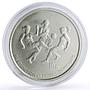 China set of 2 coins Women's 1st Football World Championships silver coins 1991