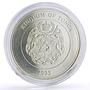 Tonga 1 paanga Johannes Gutenberg Death Printing Literature silver coin 1993
