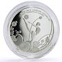 Azerbaijan 5 manat Baku First European Games Gymnastics proof silver coin 2015