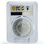 Ukraine 1 hryvnia Archangel Michael Archistratus MS70 PCGS silver coin 2022