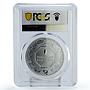 Ukraine 1 hryvnia Archangel Michael Archistratus MS70 PCGS silver coin 2023