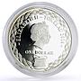 Tokelau 1 $ Lunar Calendar Year of the Horse Ying Yang Horses silver coin 2014