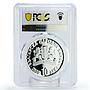 Bulgaria 10 leva Acceptance in the European Union PR69 PCGS silver coin 2000