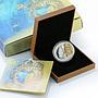 Australia 1 dollar 400 years of the discovery of Australia Ship Silver Coin 2006