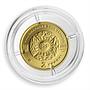 Ukraine 2 hryvnas Signs of the Zodiac Sagittarius Archer gold coin 2007