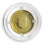 Ukraine 2 hryvnas Hedgehog Fauna Animal gold coin 2006