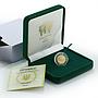 Ukraine 2 hryvnas Hedgehog Fauna Animal gold coin 2006