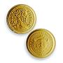 Palau 1 dollar Rome Empire Emperor Severus Politics MS70 PCGS gold coin 2011