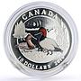 Canada 10 dollars Conservation Wildlife Canvasback Duck Bird Fauna Ag coin 2016