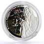 Niue 1 dollar Great Commanders Mikhail Kutuzov colored proof silver coin 2010