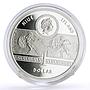 Niue 1 dollar Great Commanders Alexander the Great colored silver coin 2011