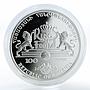 Armenia 100 dram Kings of Football Franz Beckenbauer colored silver coin 2009