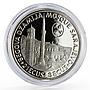 Bosnia and Herzegovina 24 ecu Sarajevo Mosque Landscape proof silver coin 1993
