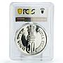 India 50 rupees UNESCO Save the Children Child Year PL67 PCGS silver coin 1979