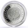 Azerbaijan 5 manat 20th Anniversary of Central Bank proof silver coin 2012
