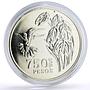 Colombia 750 pesos Conservation Wildlife Colibri Bird Fauna silver coin 1978