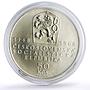 Czechoslovakia 50 korun 50th Jubilee of Independence Freedom silver coin 1968