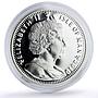 Isle of Man 1 crown Home Pets Abyssinian Cat Animals proof silver coin 2010
