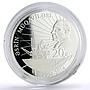 Azerbaijan 5 manat Heydar Aliev Century Contract Politics proof silver coin 2014