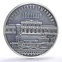 Belarus 10 rubles 150th Anniversary of Railroads Train Station silver coin 2012