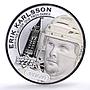 Cook Islands 1 $ Upper Deck Grandeur NHL Hockey Erik Karlsson silver coin 2017