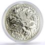 Cook Islands 25 dollars 7 Summits Alaska Denali Mountain silver coin 2016