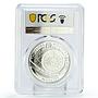 Belarus 20 rubles Cutty Sark Ship Clipper SP70 PCGS hologram silver coin 2011