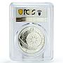 Belarus 20 rubles Constitution Ship Clipper SP69 PCGS hologram silver coin 2010