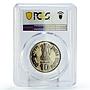 India 10 rupees Sardar Vallabhbhai Patel Politics PR67 PCGS CuNi coin 1996