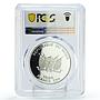 Niger 1000 francs Seafaring Mungo Park Joliba Ship PR69 PCGS silver coin 2010