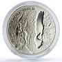 Israel 2 sheqalim Independence Anniversary Dead Sea Ibex Goat silver coin 2011