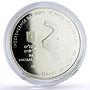 Israel 2 sheqalim Independence Anniversary Dead Sea Ibex Goat silver coin 2011