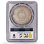 Honduras 1 peso Regular Coinage Liberty Libertad KM-52 AU PCGS silver coin 1902