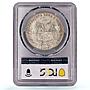 Peru 1 sol Regular Coinage Liberty Libertad KM-218.2 MS63 PCGS silver coin 1935