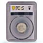 Russia USSR RSFSR 15 kopecks Regular Coinage Y-87 MS64 PCGS silver coin 1928