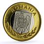 Romania Atlanta Olympics Gymnastics Piefort PnA315c.1 TRIAL NiBrass coin 1996