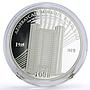 Azerbaijan 5 manat Baku Central Banking 100th Anniversary proof silver coin 2019