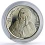 Algeria 10 dinars Abdelhamid Benbadis Politics KM-135 proof silver coin 1994