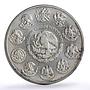 Mexico 2 onzas Libertad Angel of Independence silver coin 1998