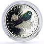 Canada 10 dollars Conservation Wildlife Swallow Bird Fauna silver coin 2015