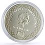 Tokelau 5 dollars Peace Love Doves Birds Hologram proof silver coin 2012